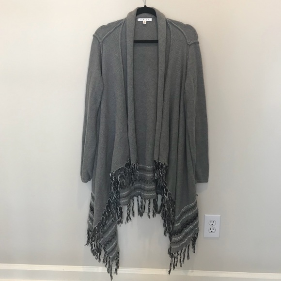 CAbi Sweaters - Cabi | Fringed Open Cardigan